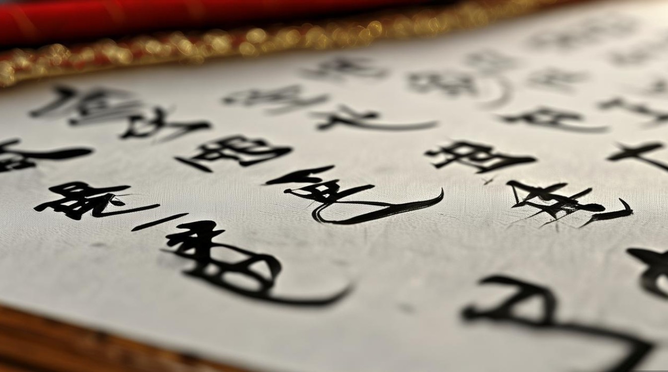 之字楷书书法