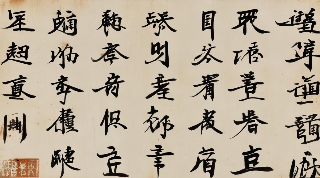 张正宇书法
