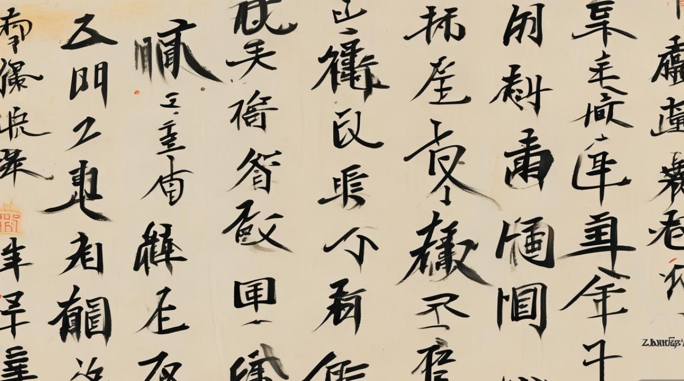 张正宇书法