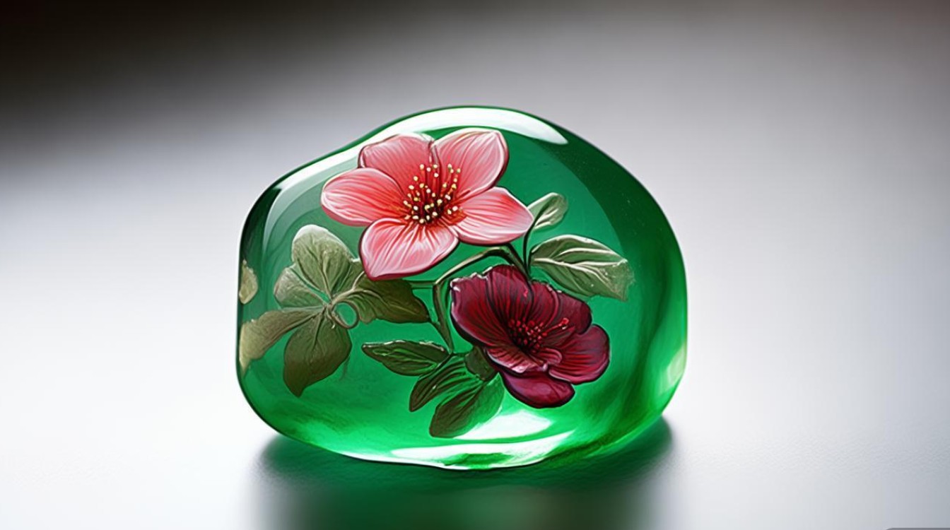 翡翠里面有花