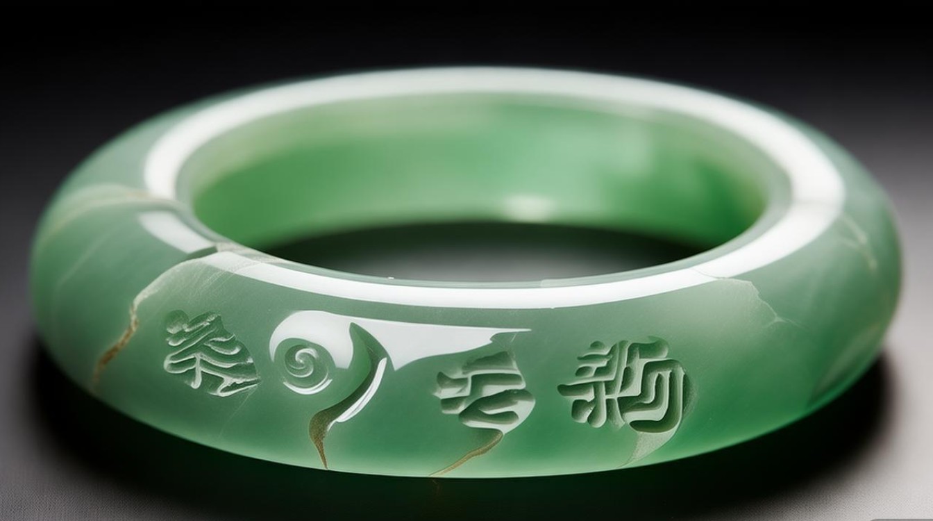 翡翠手镯裂纹修复