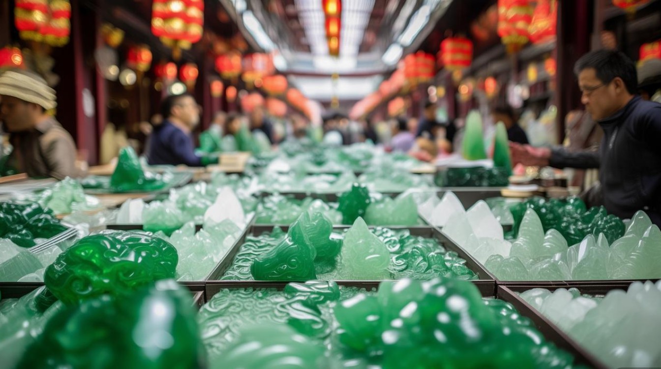 瑞丽翡翠毛料市场