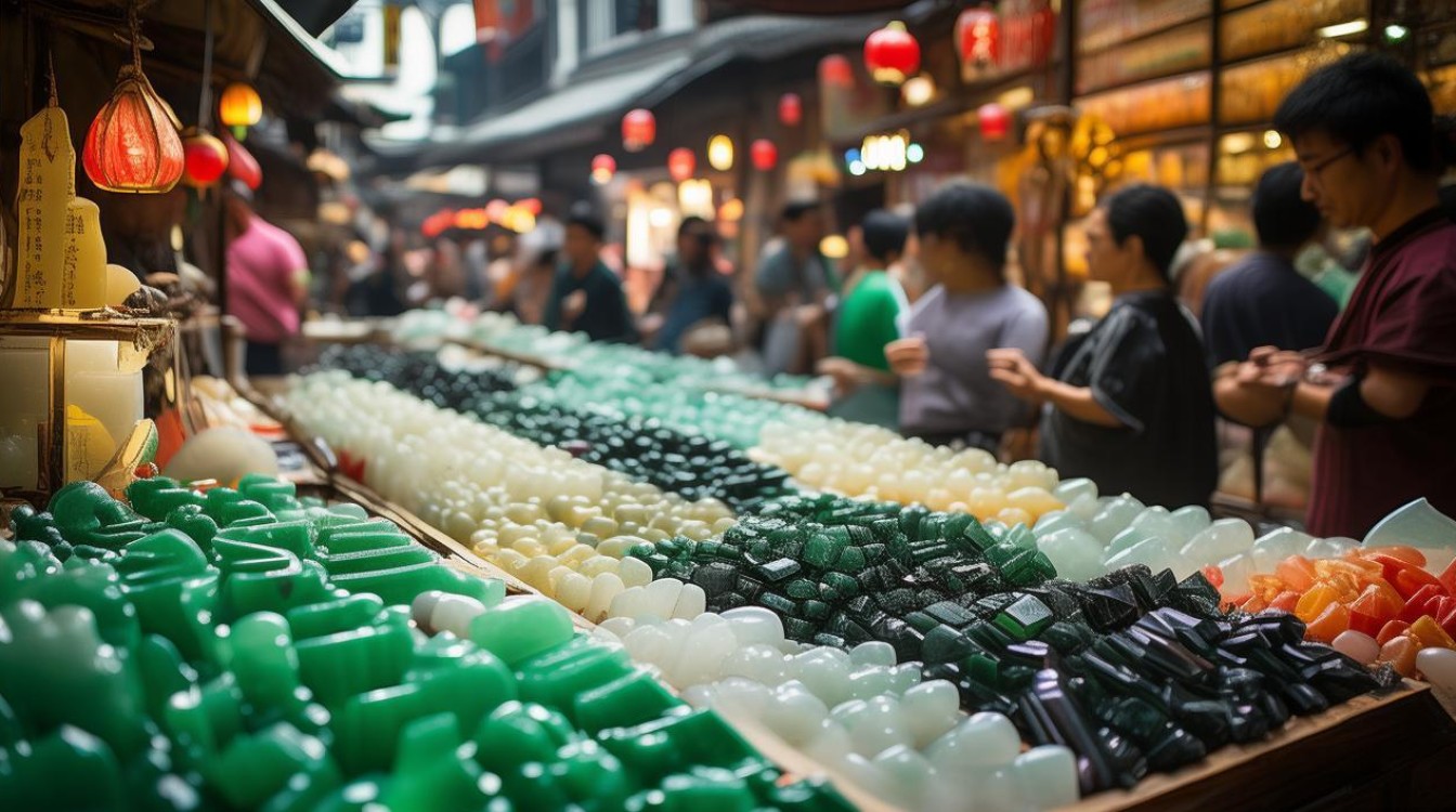 瑞丽翡翠毛料市场