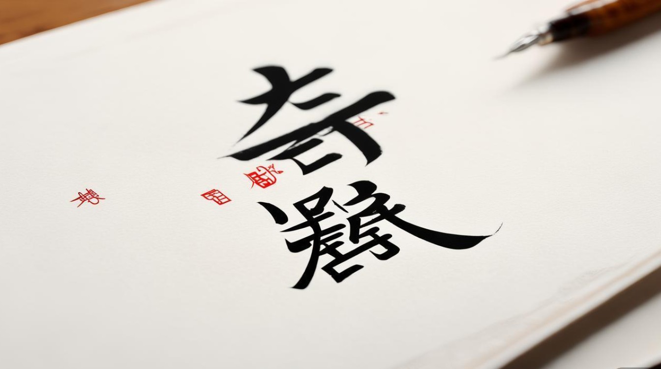 嵩的书法字