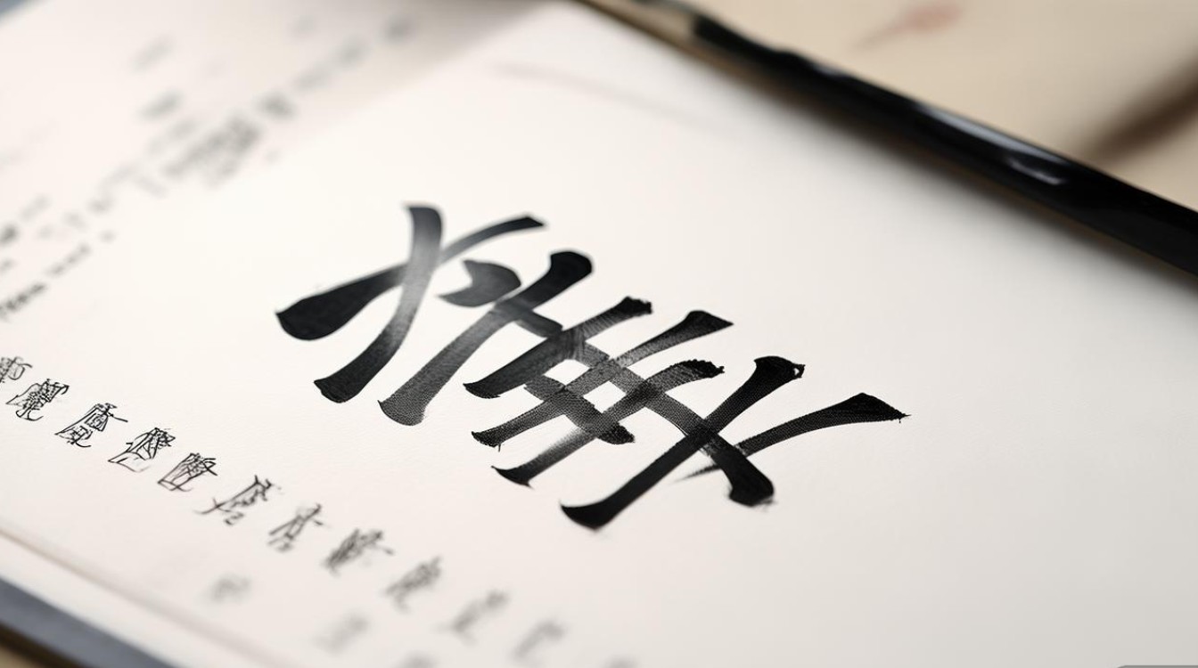 嵩的书法字