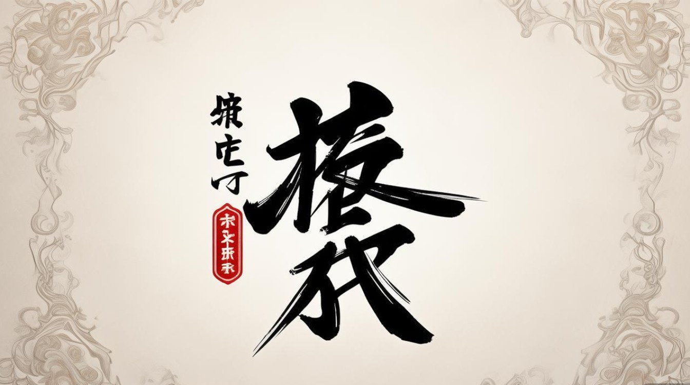 嵩的书法字