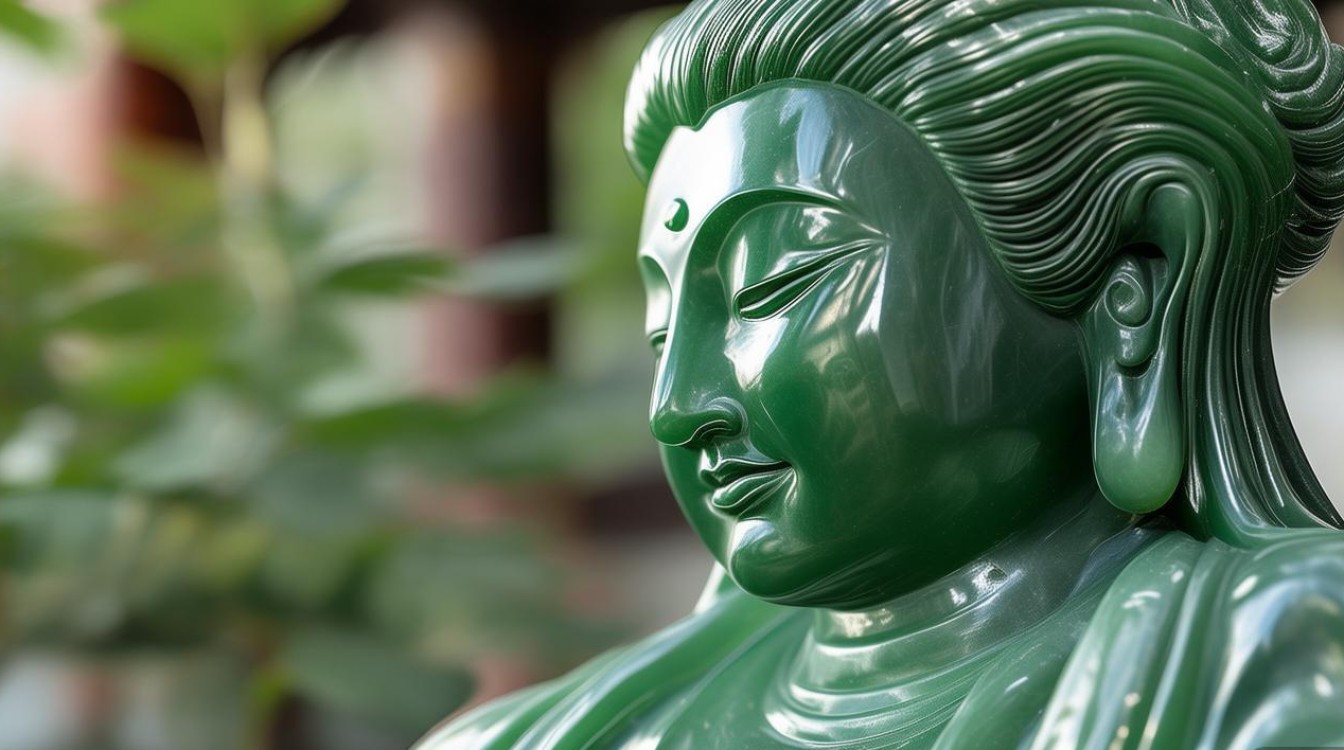 翡翠观音雕刻大师