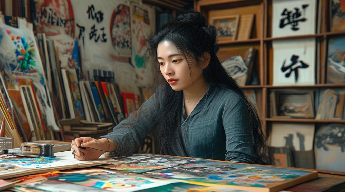 吴竑女画家