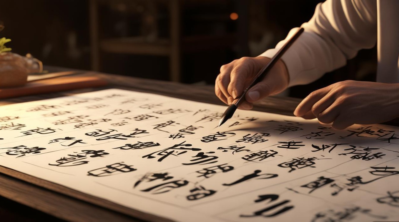 静字书法隶