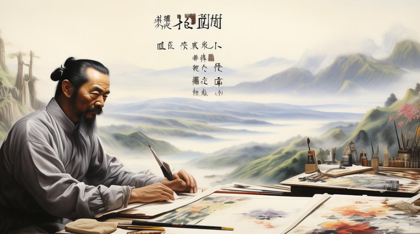 山水画家乐