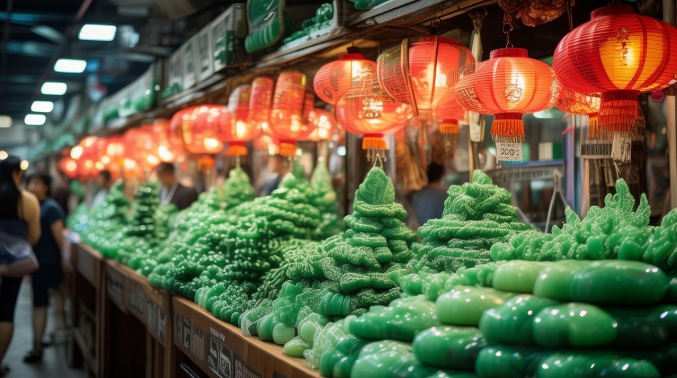 泰国的翡翠市场
