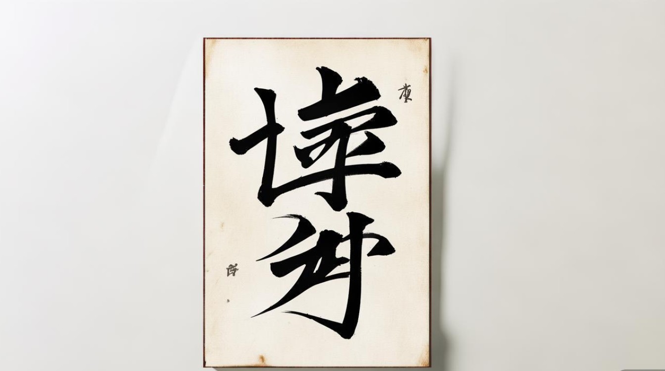 祭字的书法