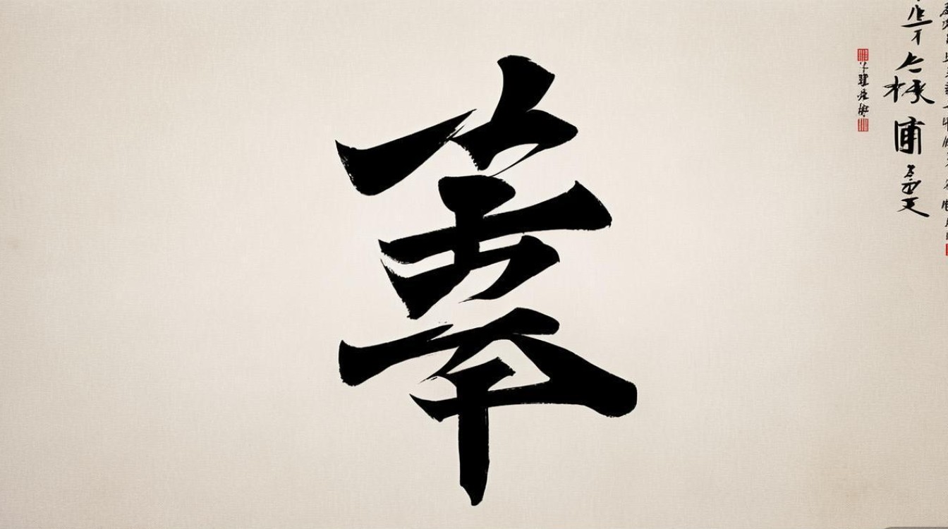 祭字的书法