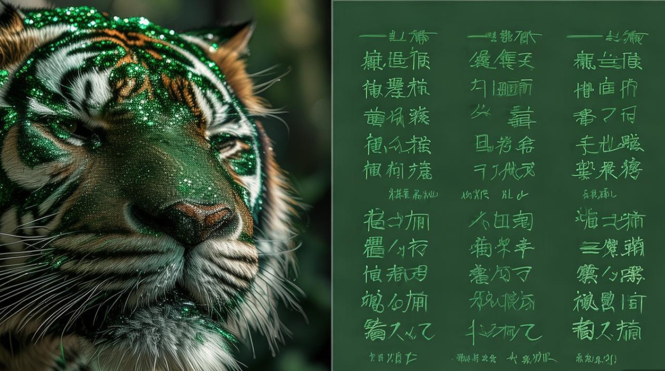 老虎翡翠寓意