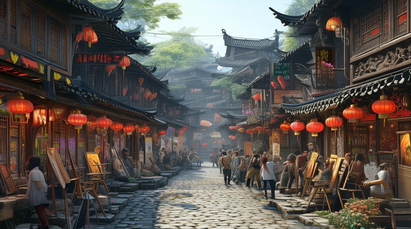 画家村成都