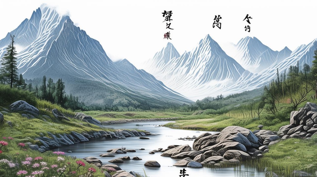 山字行书法