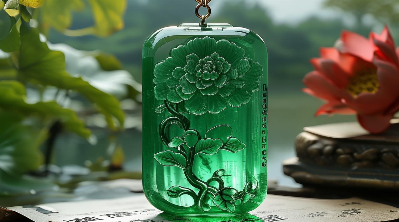芙蓉色翡翠