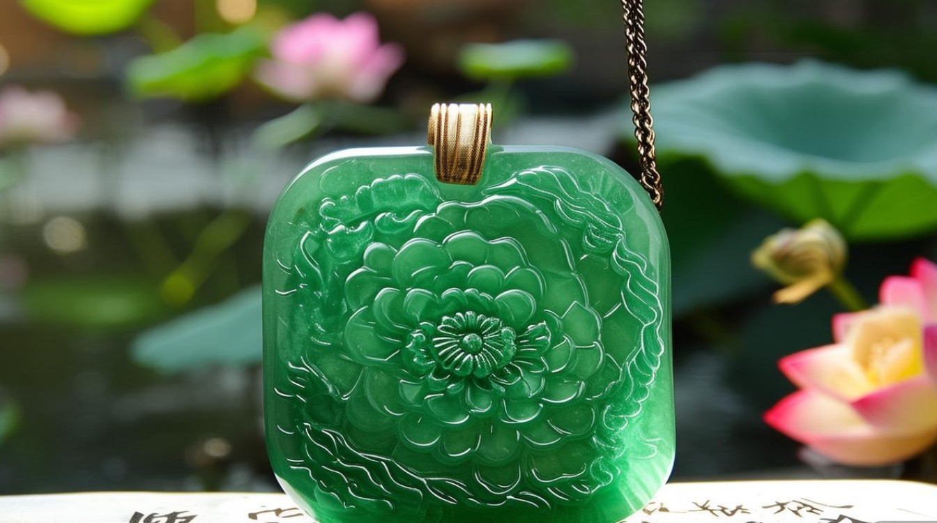 芙蓉色翡翠