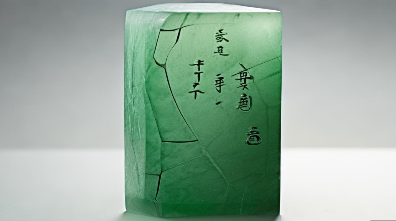 翡翠浅裂纹