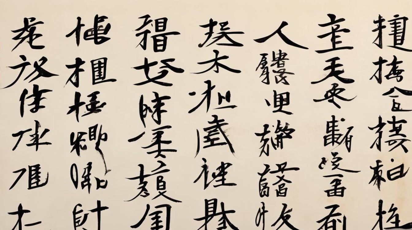 张贻柱书法