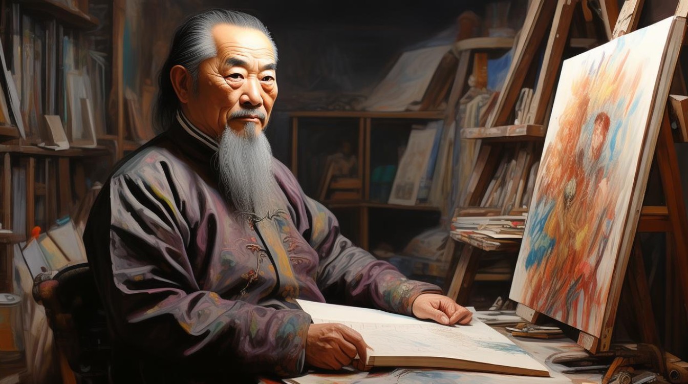 孙油画家