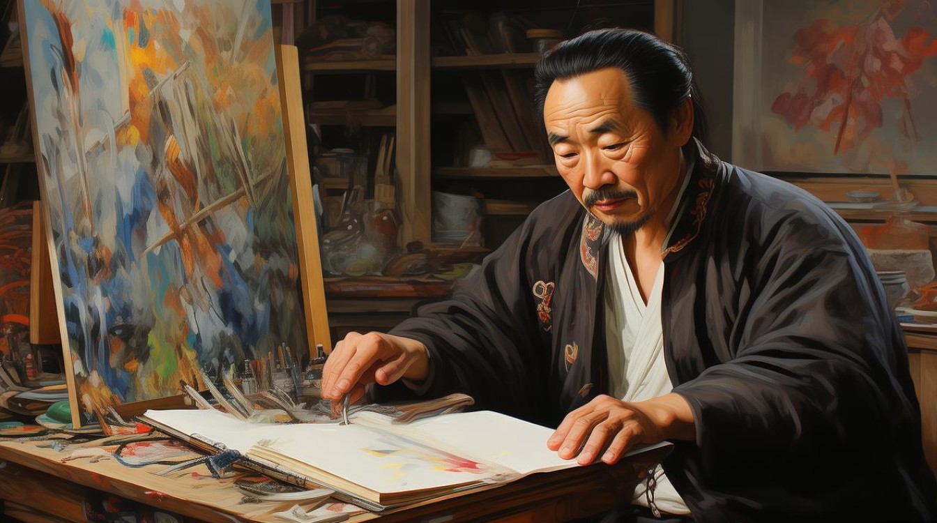 孙油画家