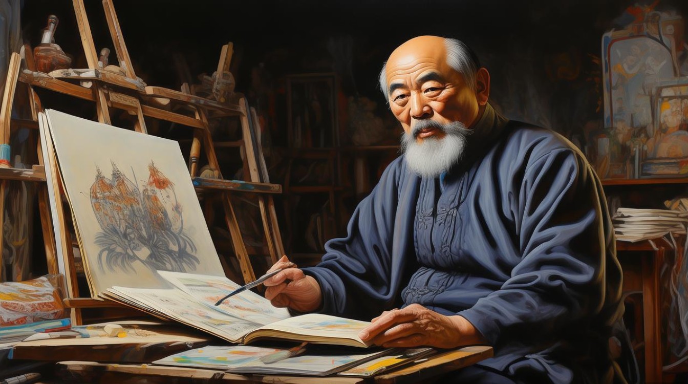 孙油画家
