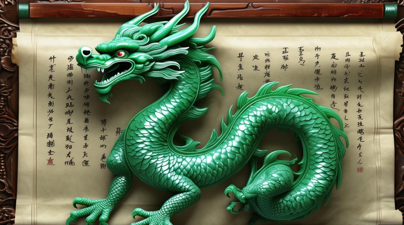 仿古龙翡翠