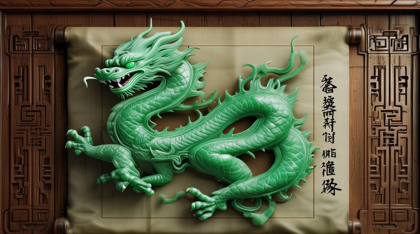 仿古龙翡翠