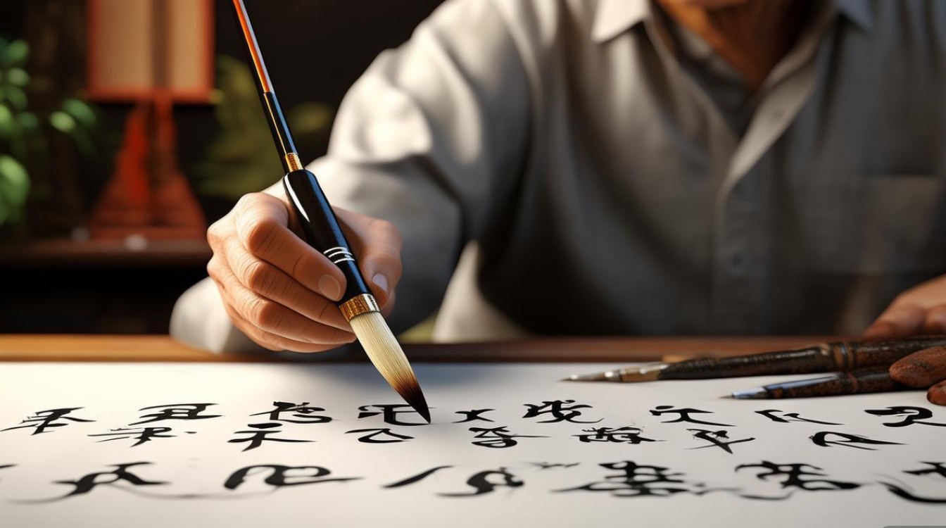 91硬书法笔