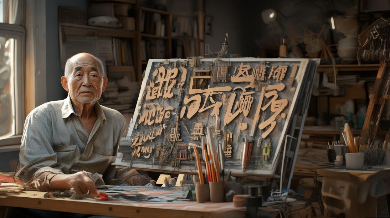 画家张民书