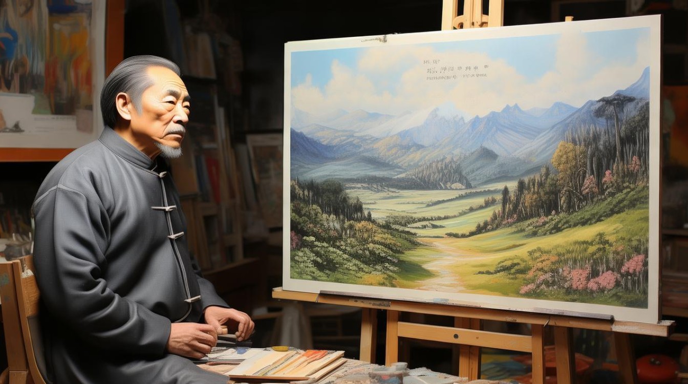 沈油画家