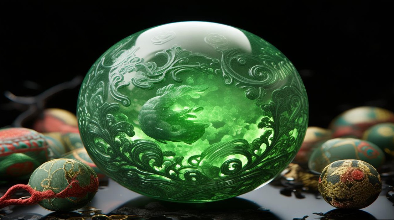魔幻翡翠 绣球