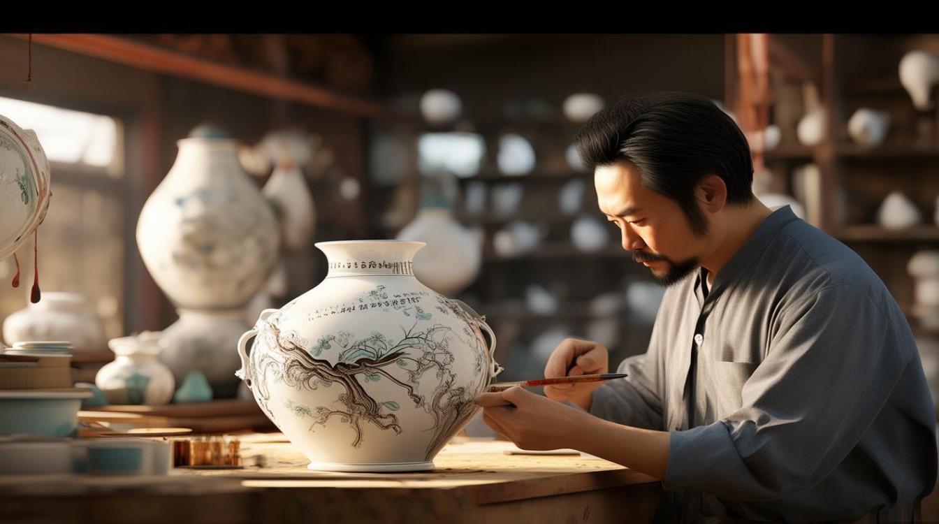 瓷画家上瀚