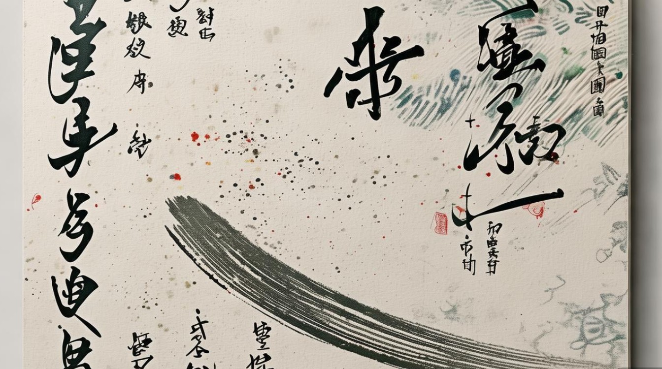 书法展览海报