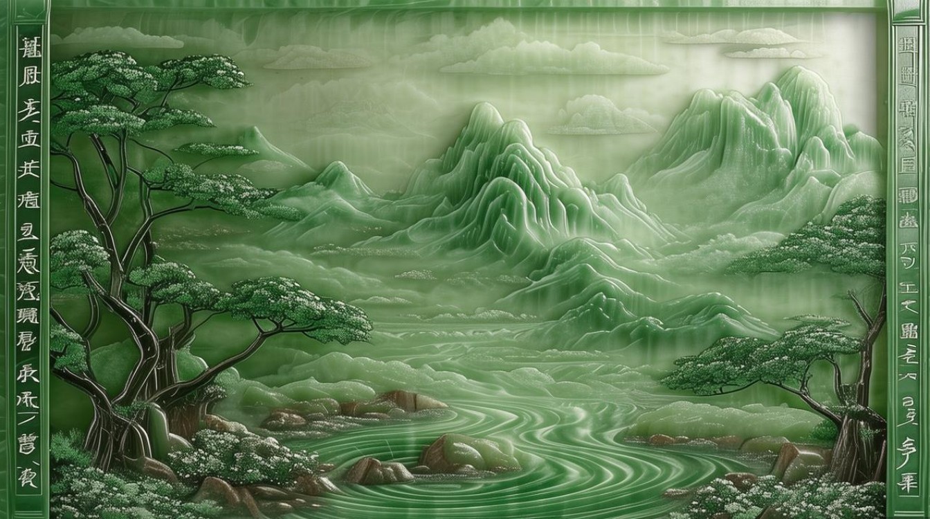 翡翠壁画