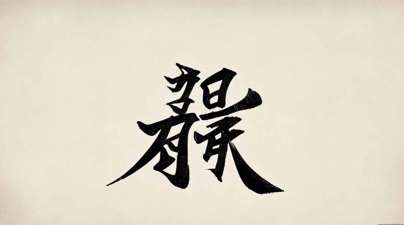 邮的书法字