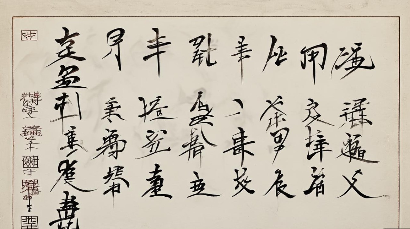 江学张书法