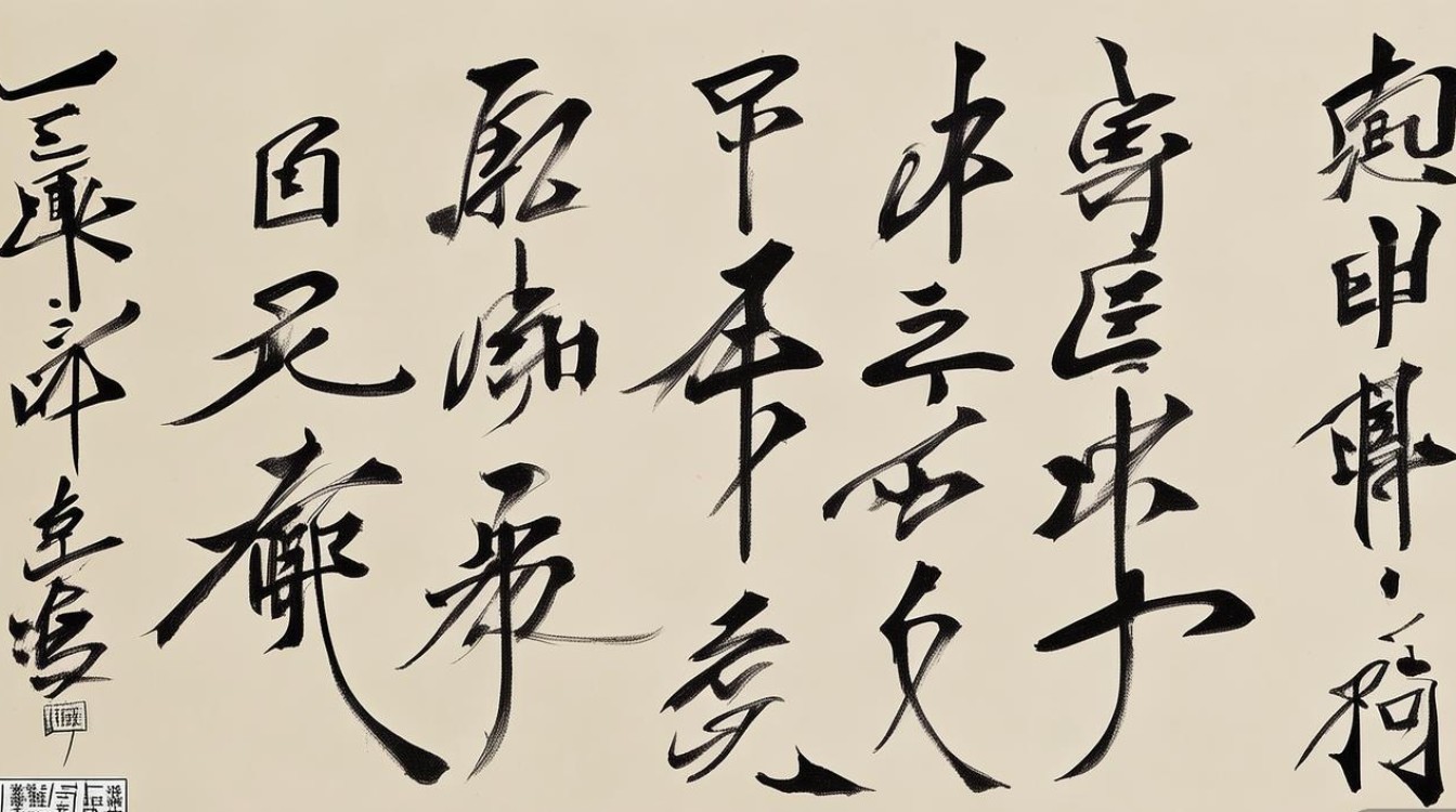 张海文书法