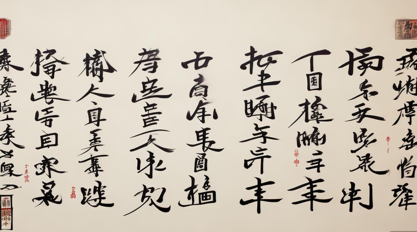 张海文书法