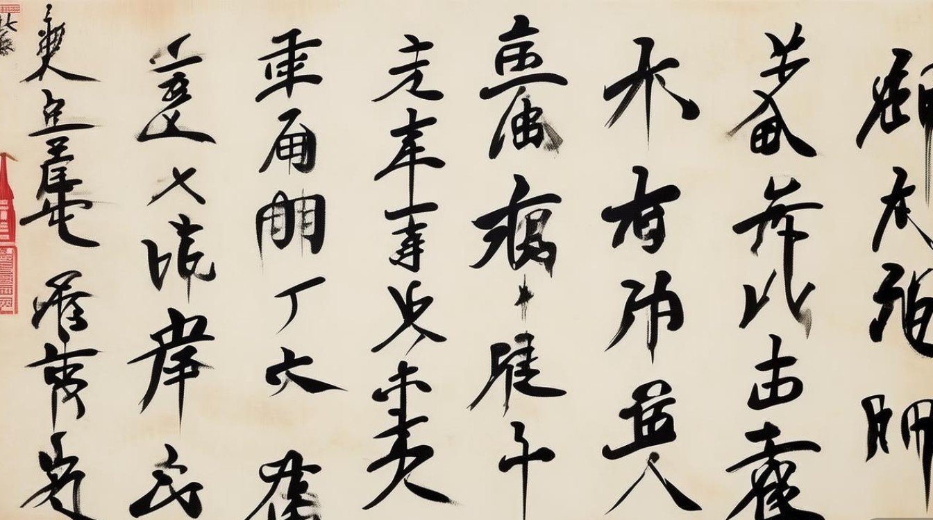 张海文书法
