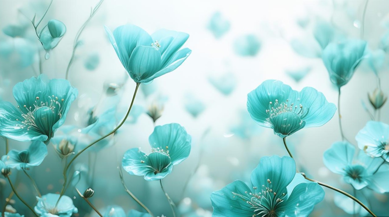 冰油青飘花翡翠