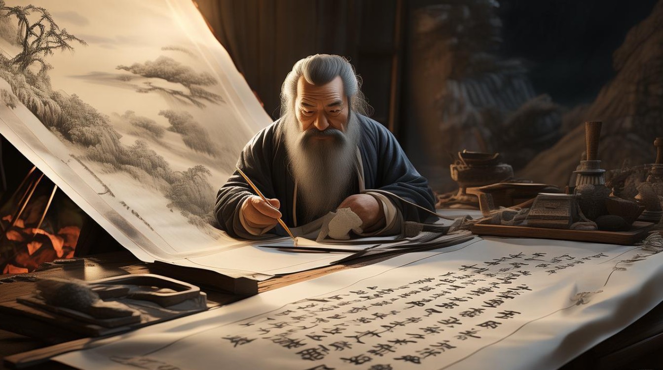 李白是画家么