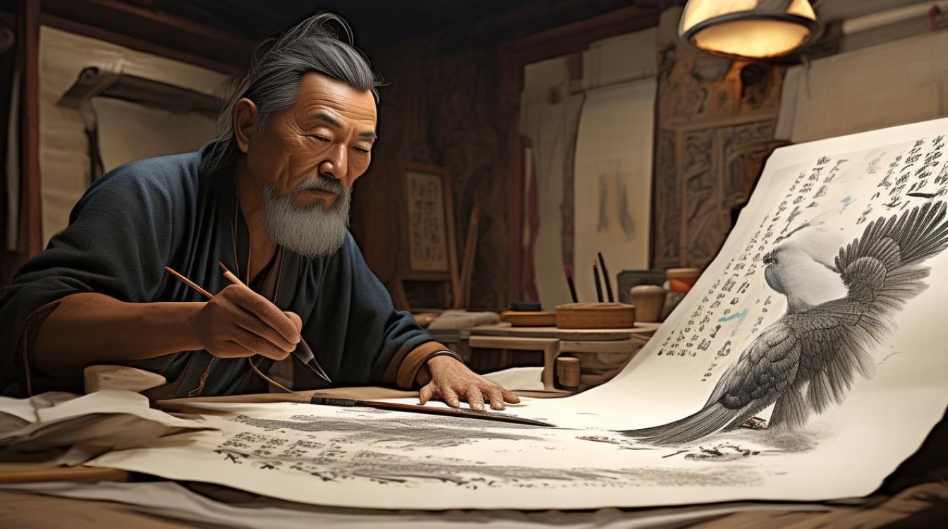 唐代画鹰画家