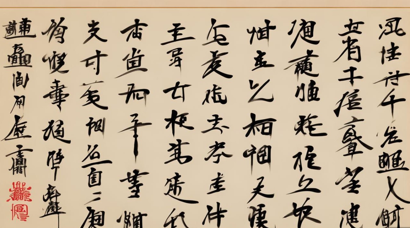 梁建国书法