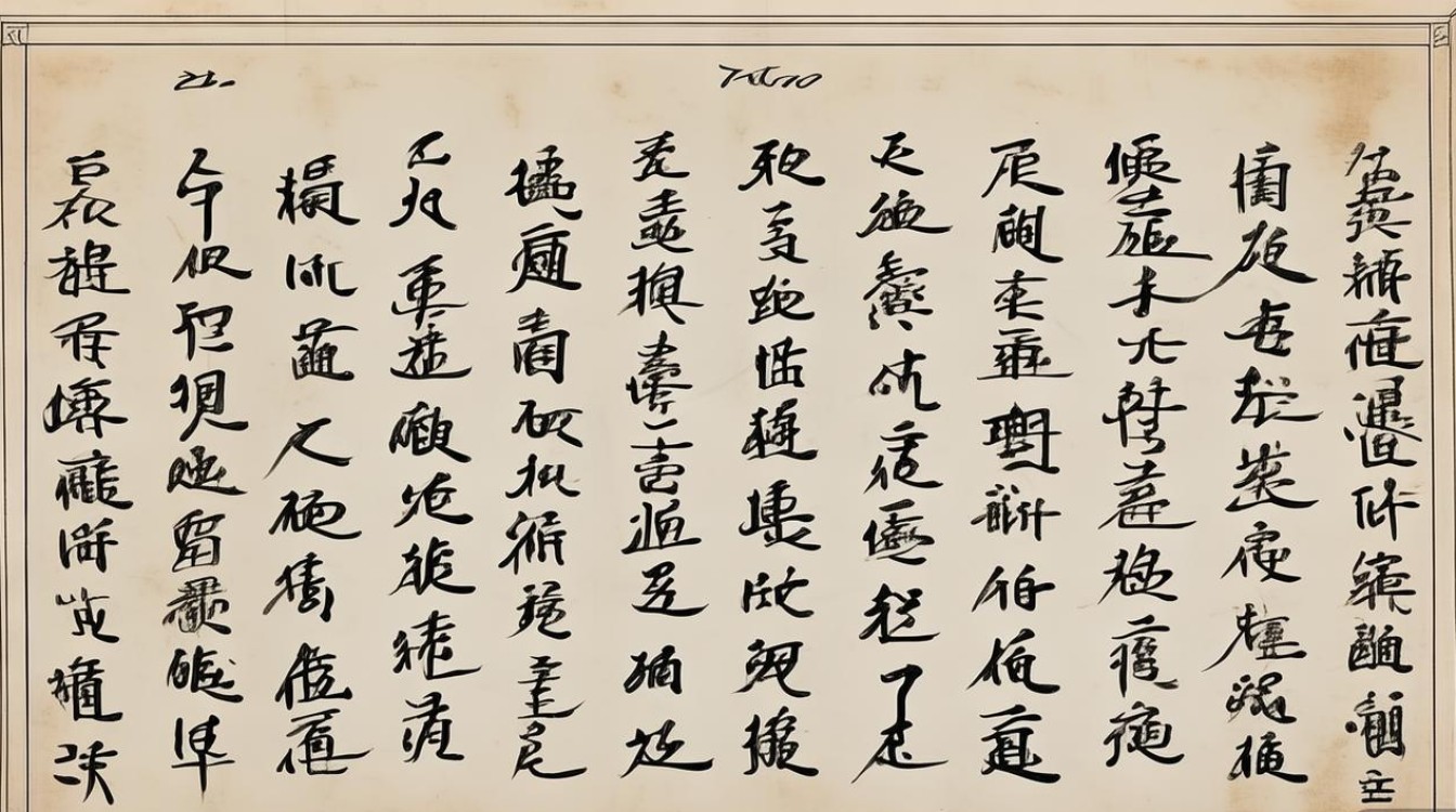 张太能书法