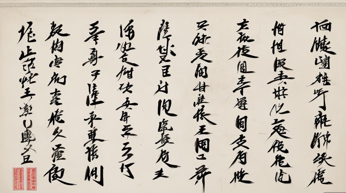 张太能书法