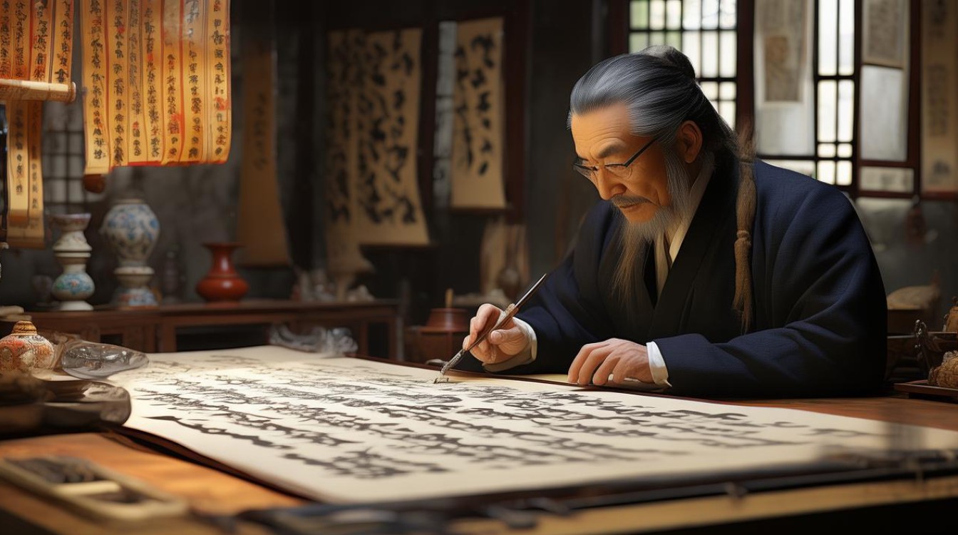 上石书画家