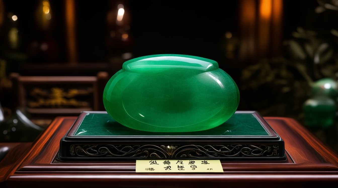 墨绿色翡翠的价格