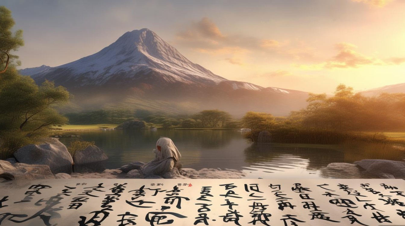 草书法望岳